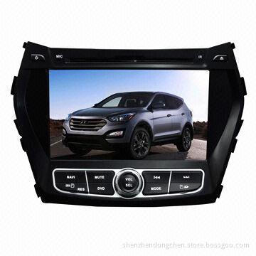 Car DVD Player with GPS, 8-inch 16:9 Digital Screen and Built-in Digital TV, BT
